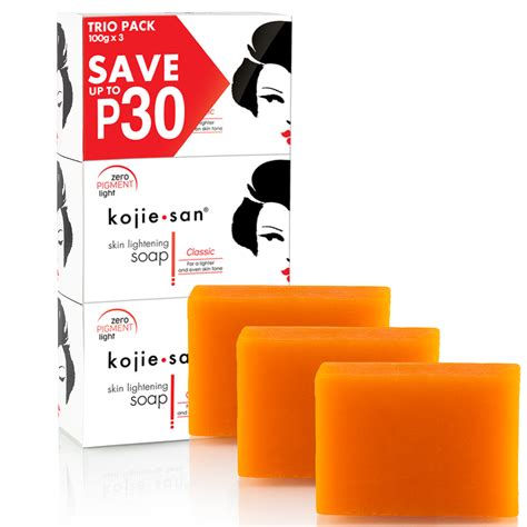 Kojie San Skin Lightening Kojic Acid Soap .